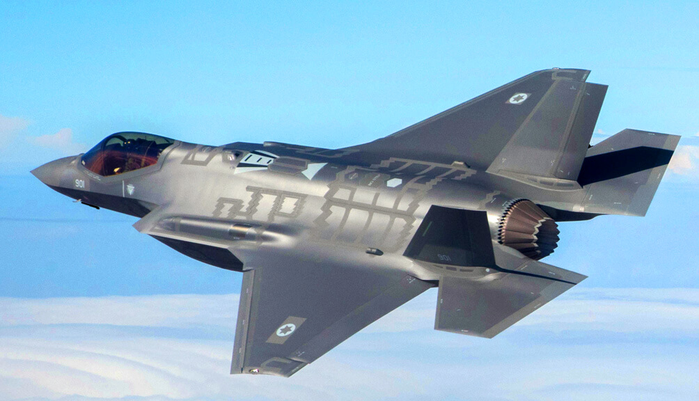 Novo avião de combate para Israel