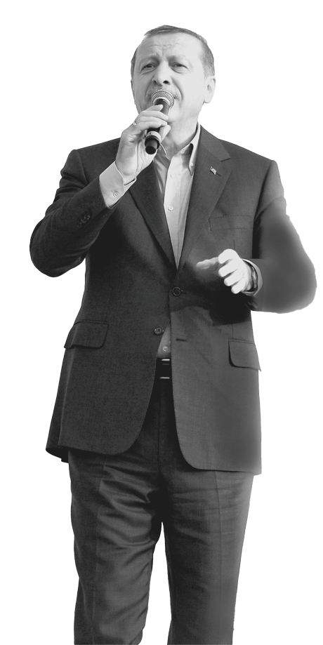 Recep Tayyip Erdoğan é o atual presidente da Turquia desde 2014.