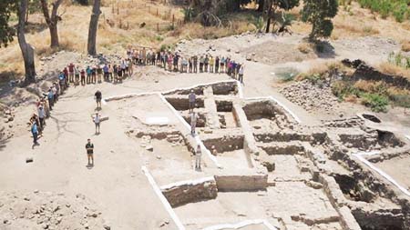 Descoberta arqueológica na possível área de Betsaida