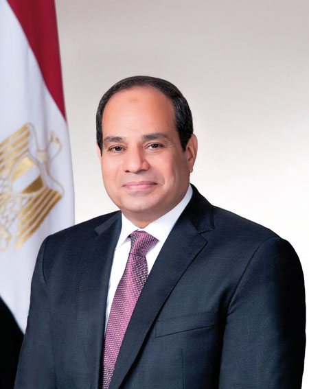 Abdul Fatah Al-Sisi, presidente do Egito.