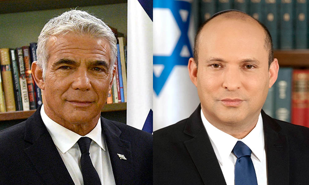 Yair Lapid e Naftali Bennett